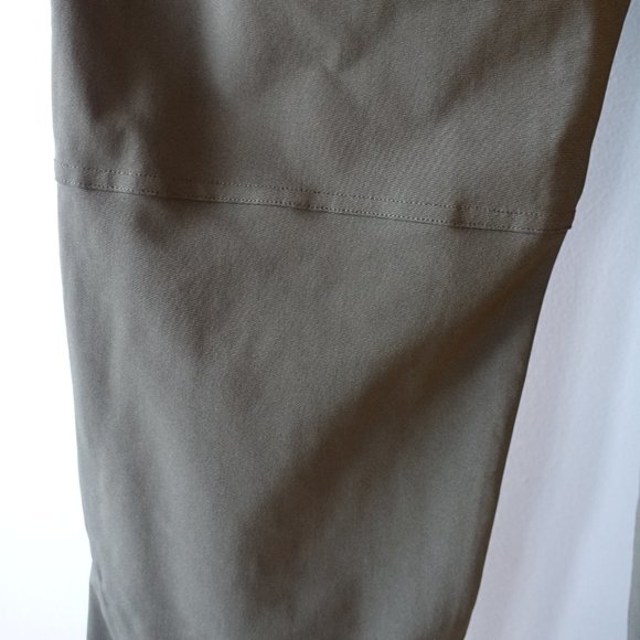 Lululemon Warpstreme ABC Pant Classic 37"L inseam Tall Size 34 Dark Olive - Picture 8 of 12